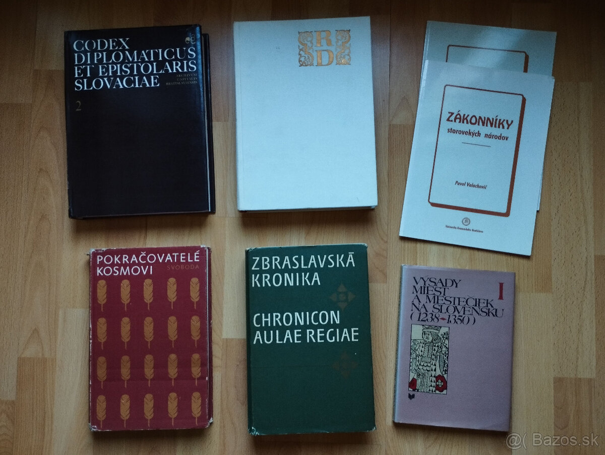 História - rôzne knihy