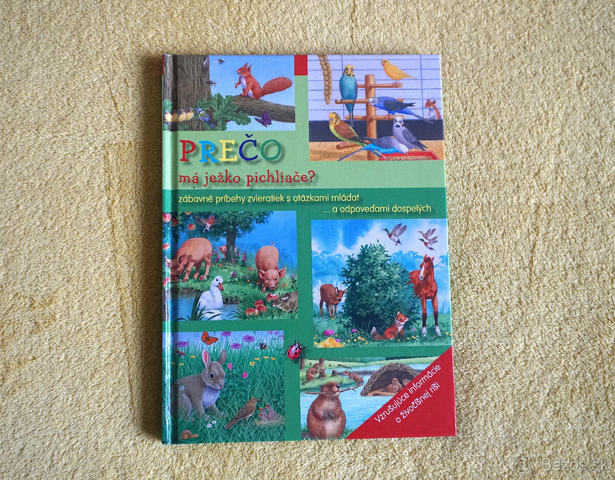 Kniha PREČO má ježko pichliače?