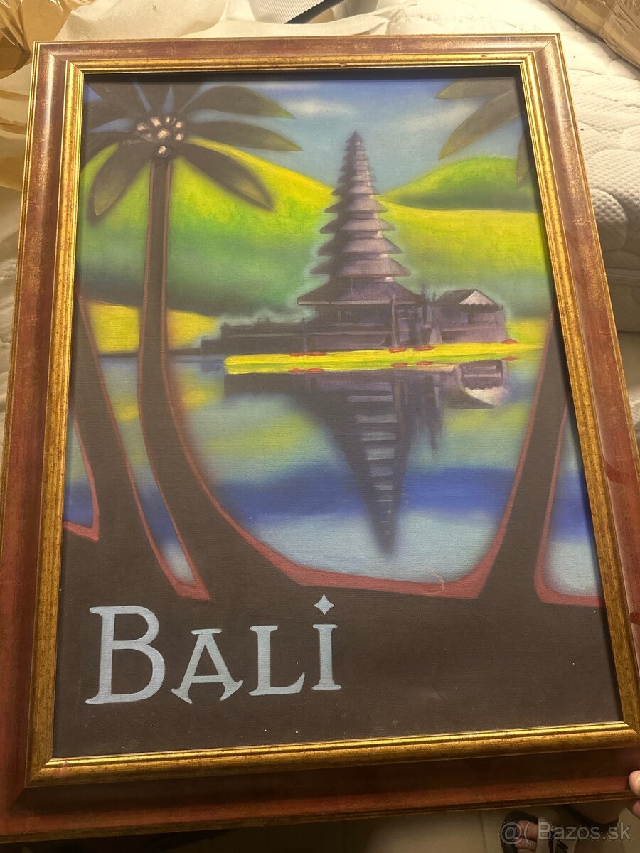BALI – dekoratívny plagát, 62 × 82 cm