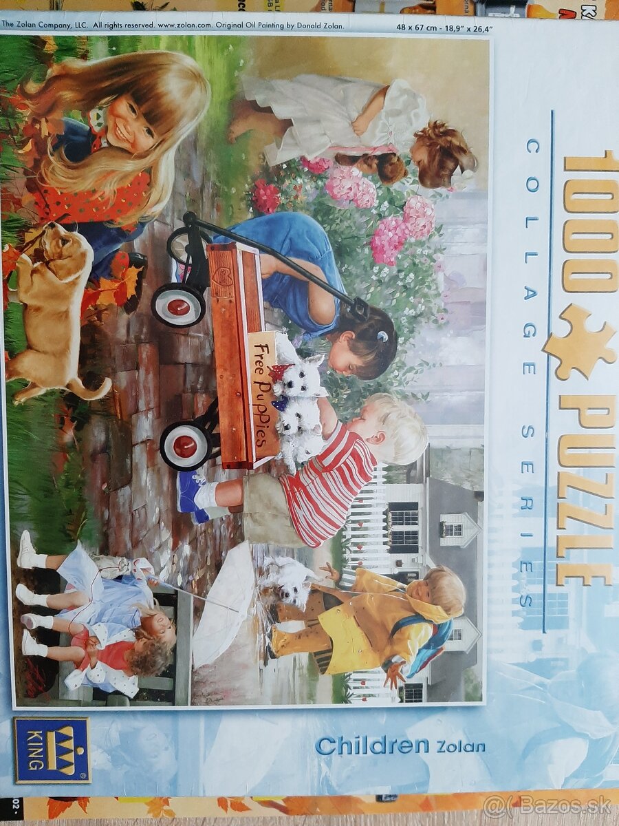 Puzzle 1000 ks značky KING nové