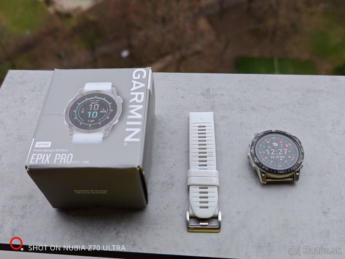 Garmin Epix Pro Amoled/sapphire titanium