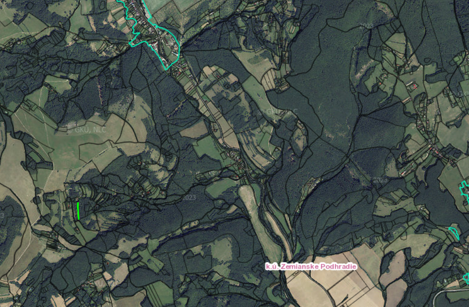 Predam ornu podu Nova Bosaca