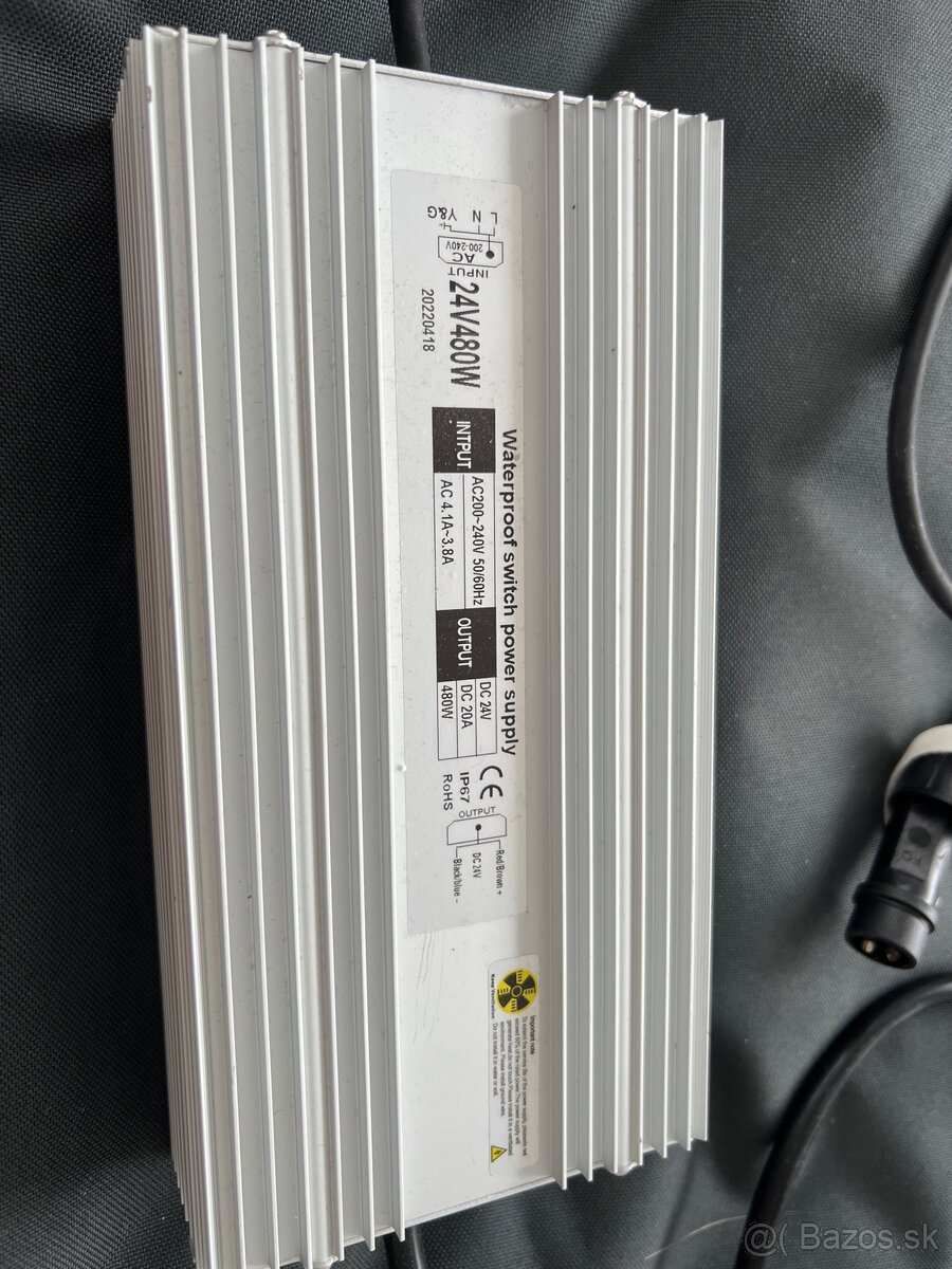 Zdroj trafo 24V 480w