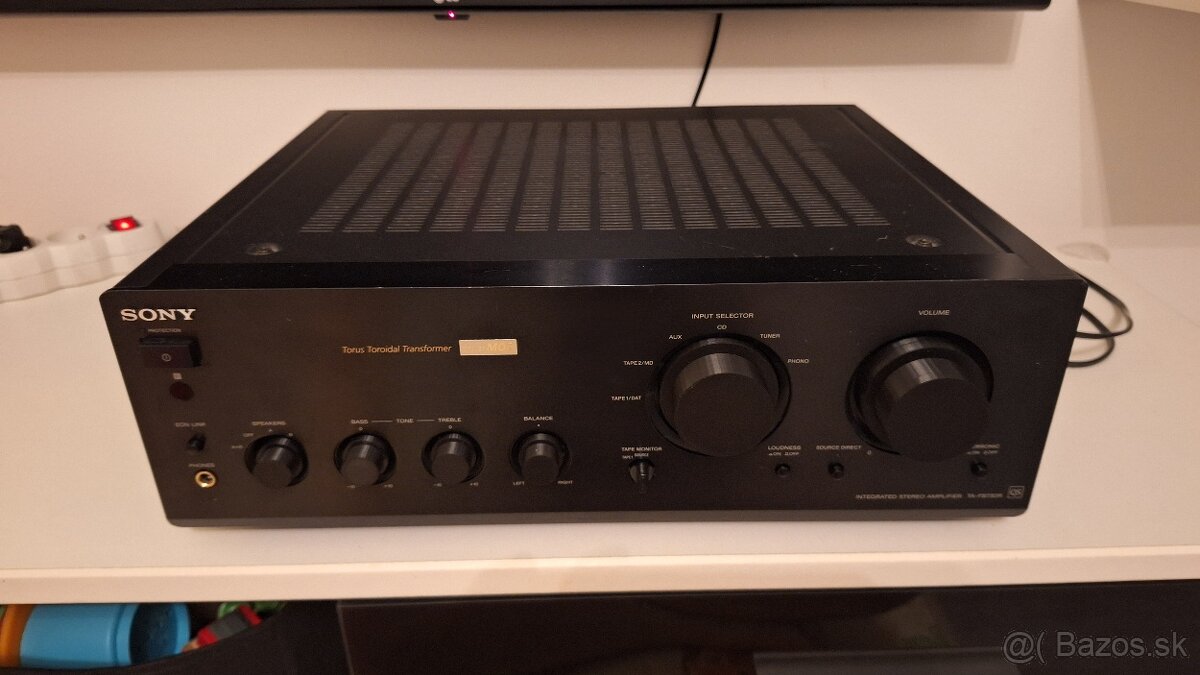 Sony TA-FB740R stereo bi-amp