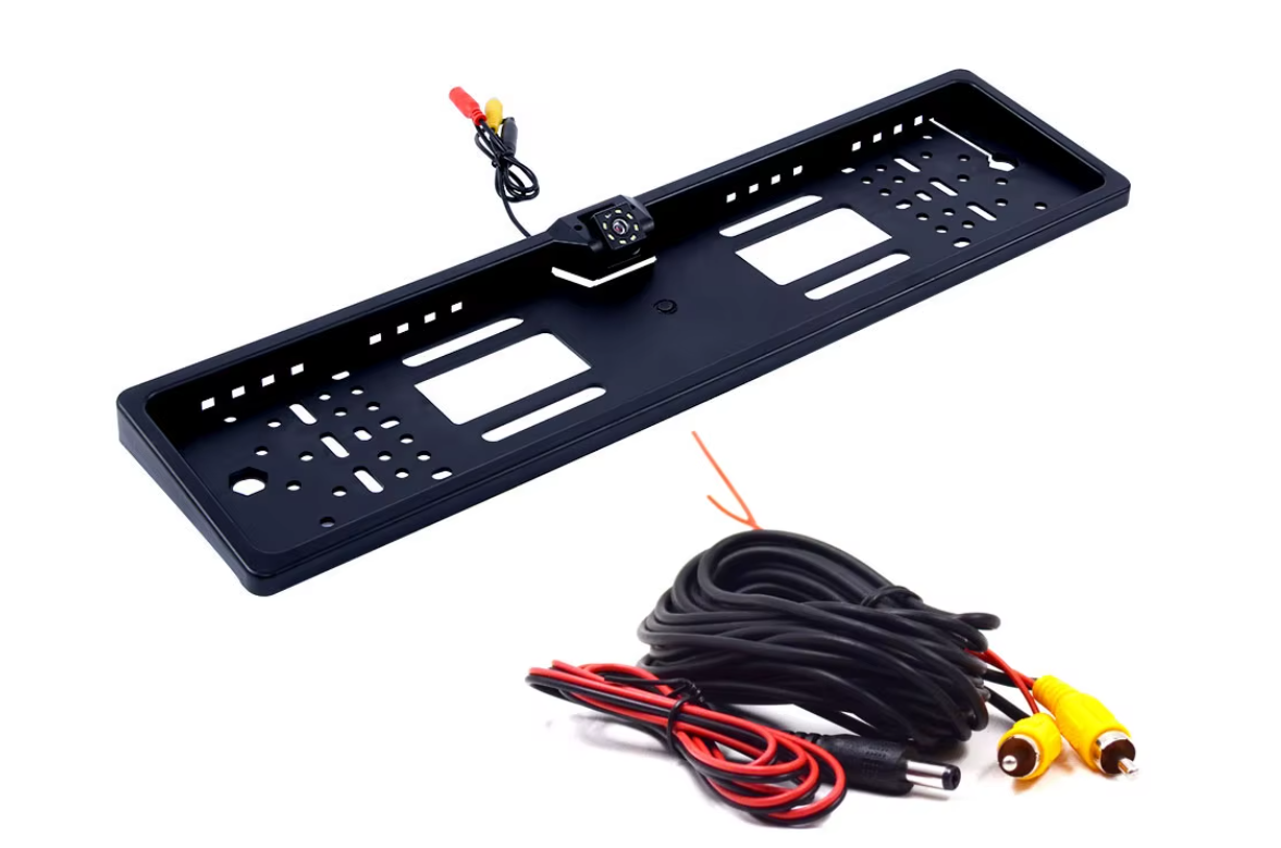 Cúvacia kamera v ráme ŠPZ,infra,8-led kamera