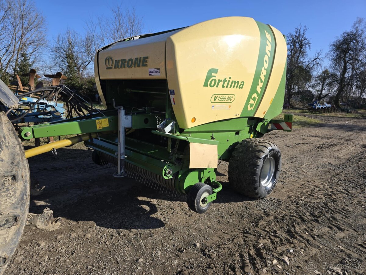 Lis kulatých balíků Krone Fortima V 1500 MC Comprima kr 130