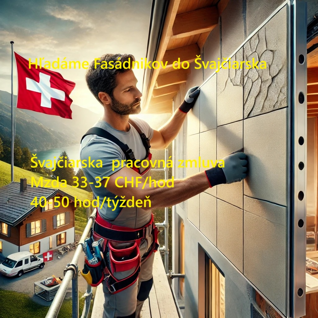 Práca s fasádami vo Švajčiarsku