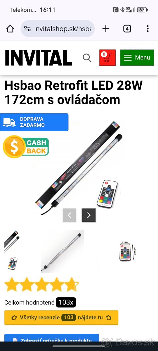 LED svetlá hesbao
