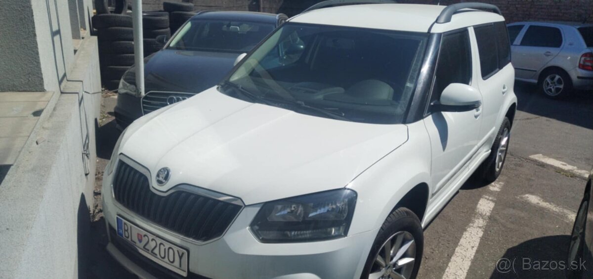 Skoda Yeti 2,0 81kw tdi 44 2017