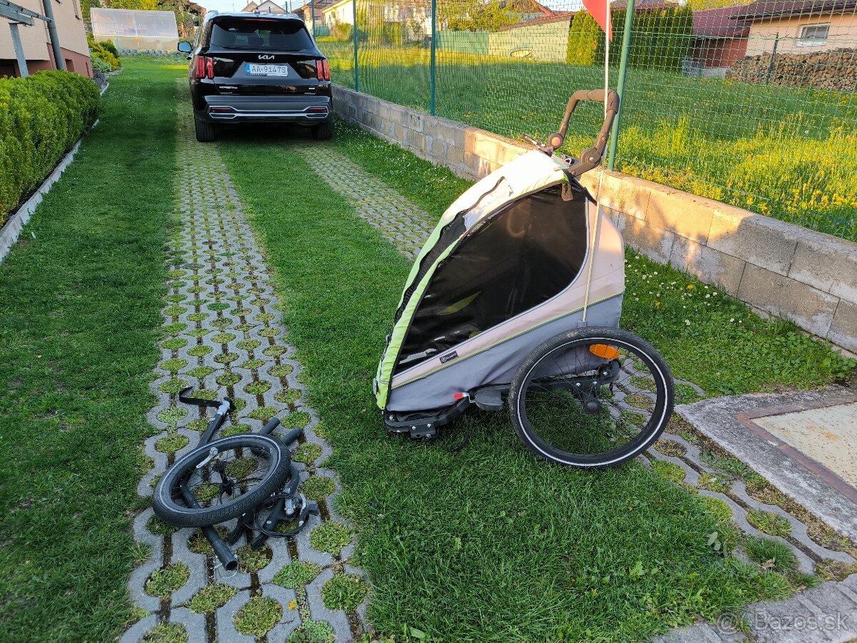 Cyklovozik pre 2 deti Klarfit