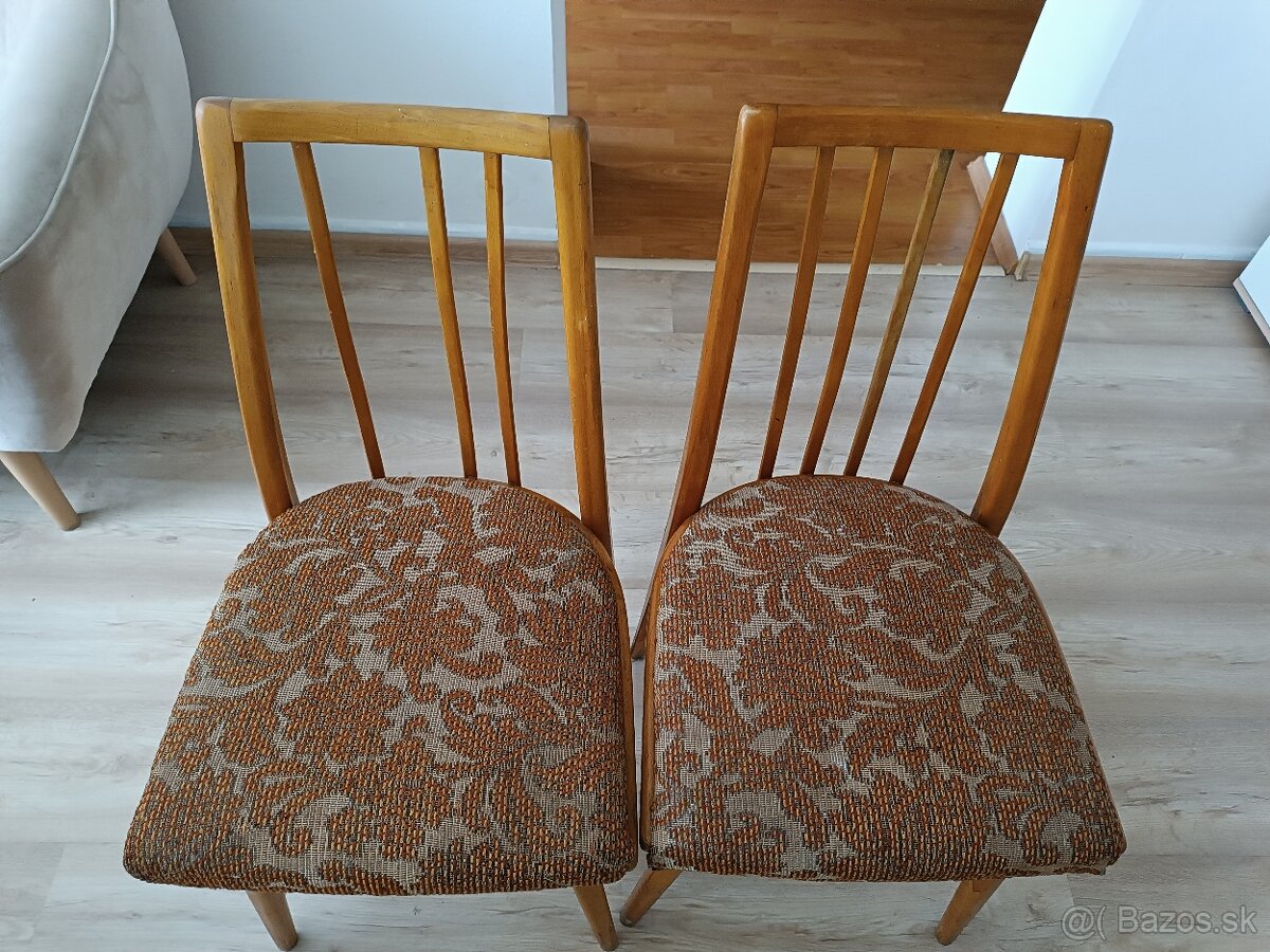 2x retro stoličky