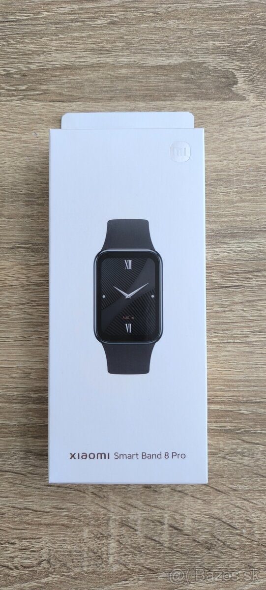 Xiaomi Smart Band 8 Pro, inteligentné hodinky, čierne