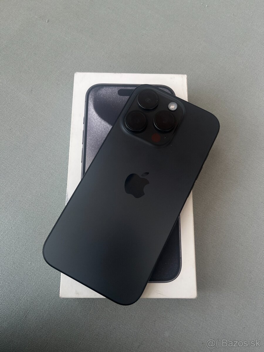 Iphone 15 PRO 128GB Titanium black