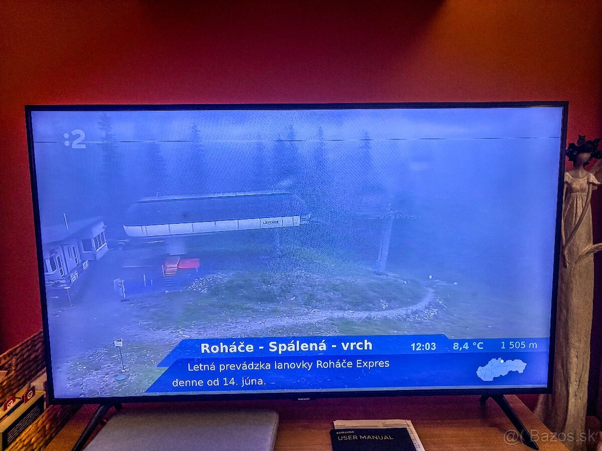 Smart televízor Samsung 43" (UE43TU7072UXXH) – funkčný, výh