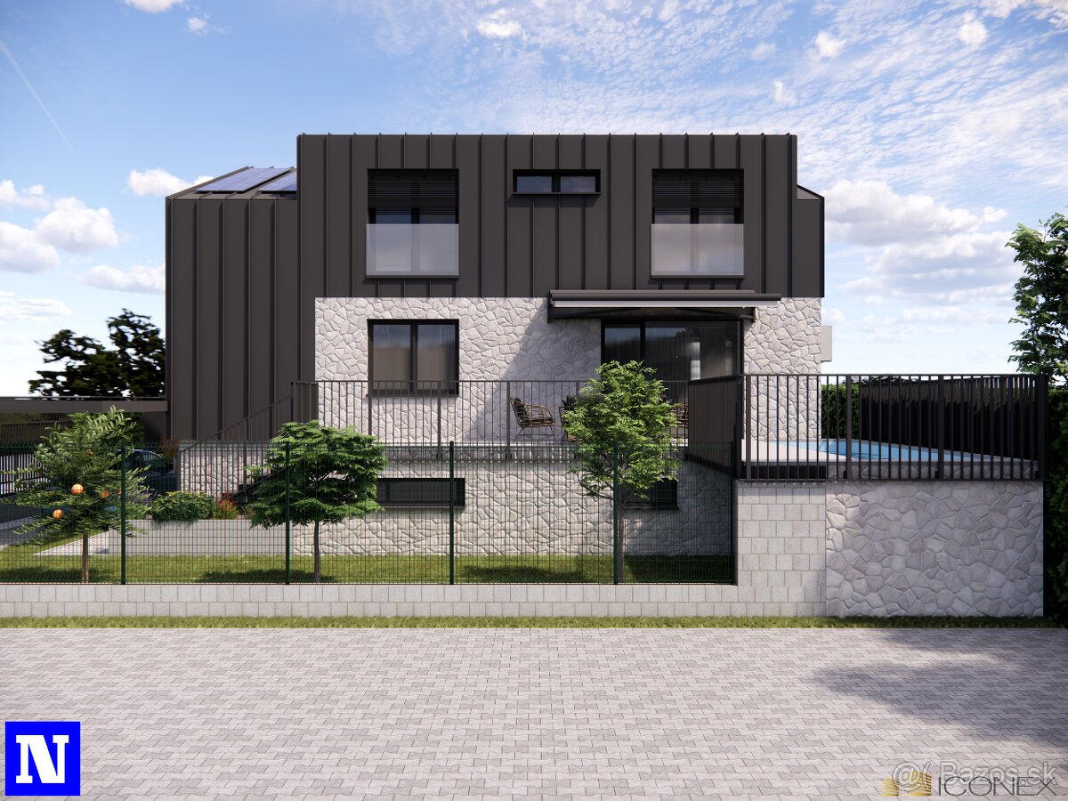Neibrs | (5) izbový moderný rodinný dom s vlastným wellness,