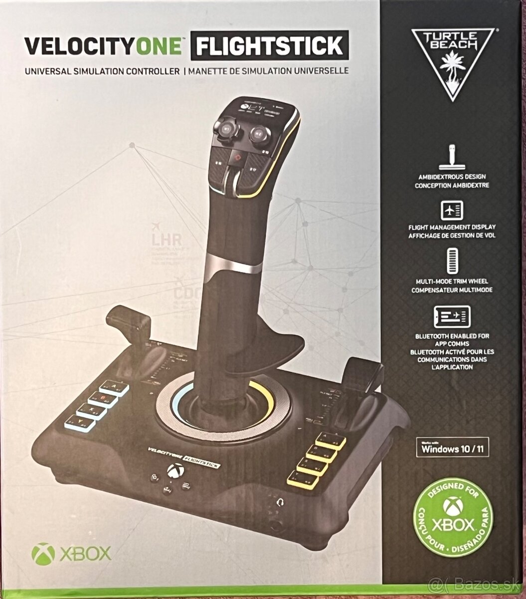 Ovladace pre letecky simulator