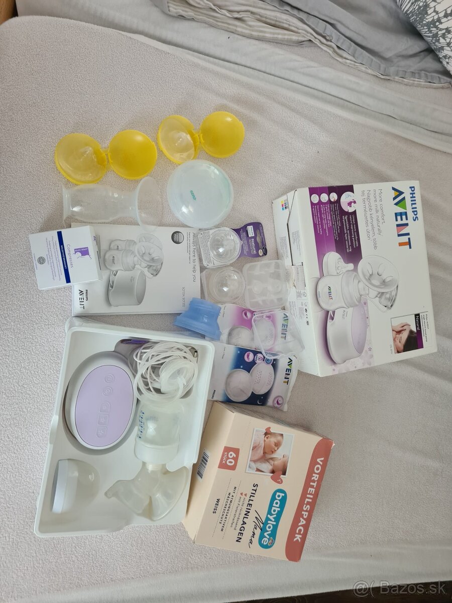 Odsávačka philips avent s príslušenstvom