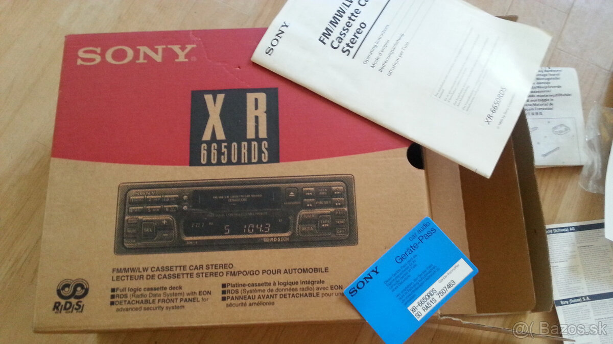 Sony 6650 RDS