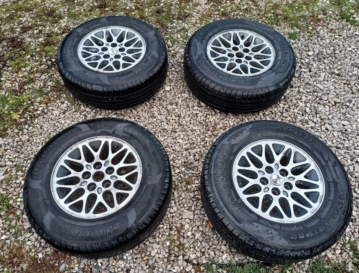 Jeep Cherokee XJ, kolesa, hlinikove disky, elektrony