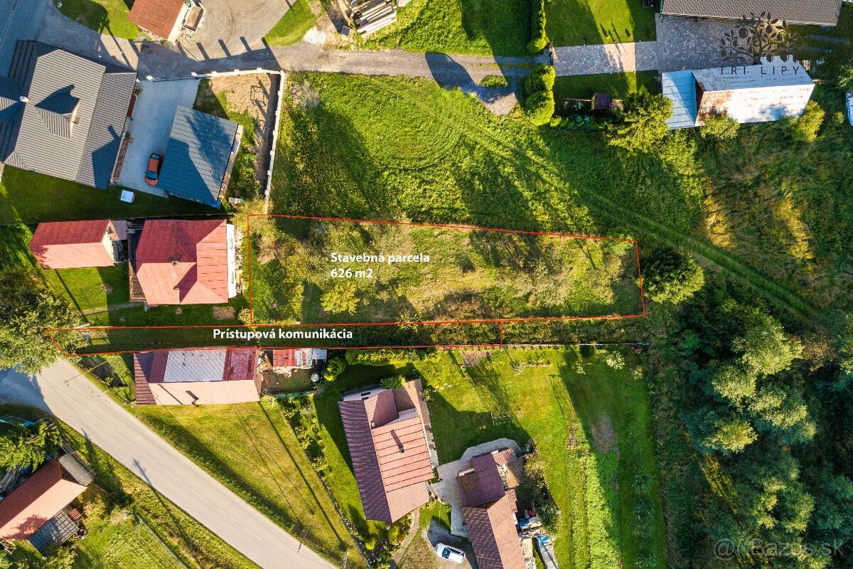 Stavebný pozemok - Turzovka - stavebné povolenie