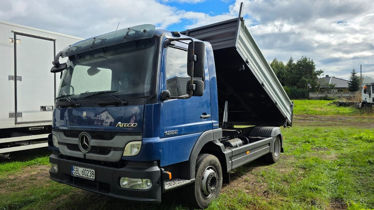 Mercedes Benz Atego 1222 Sklápěč Kiper ve velmi dobrém stavu