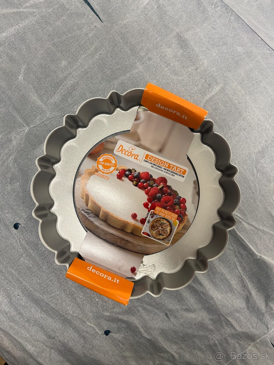 Forma na pečenie Decora Design Tart – vlnitý okraj, odnímate