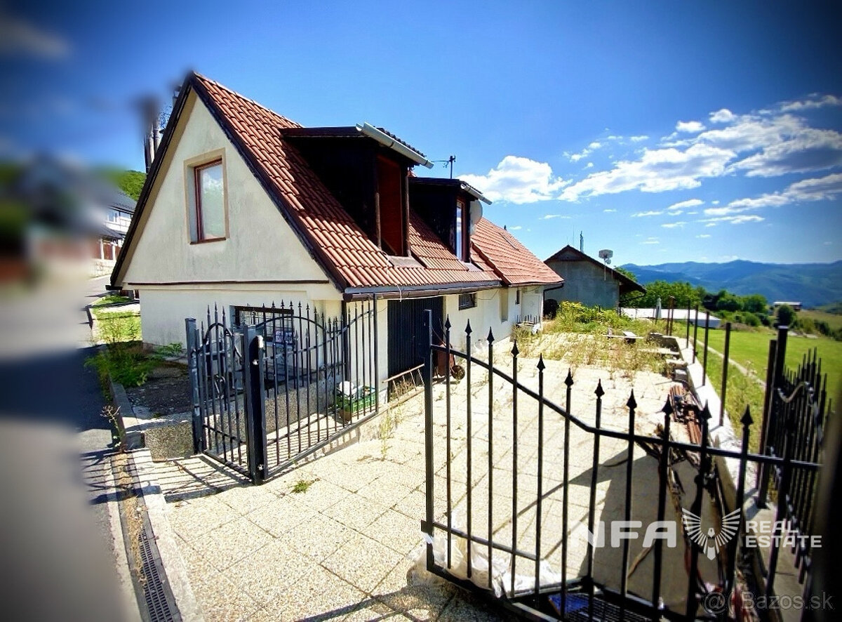 Rodinný dom v malebnom prostredí obce Trnavá Hora – Kľačany