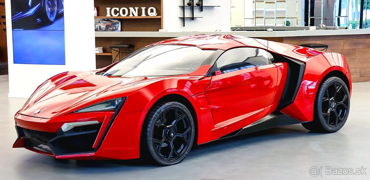 Lykan Hypersport z filmu Rýchlo a zbesilo 7
