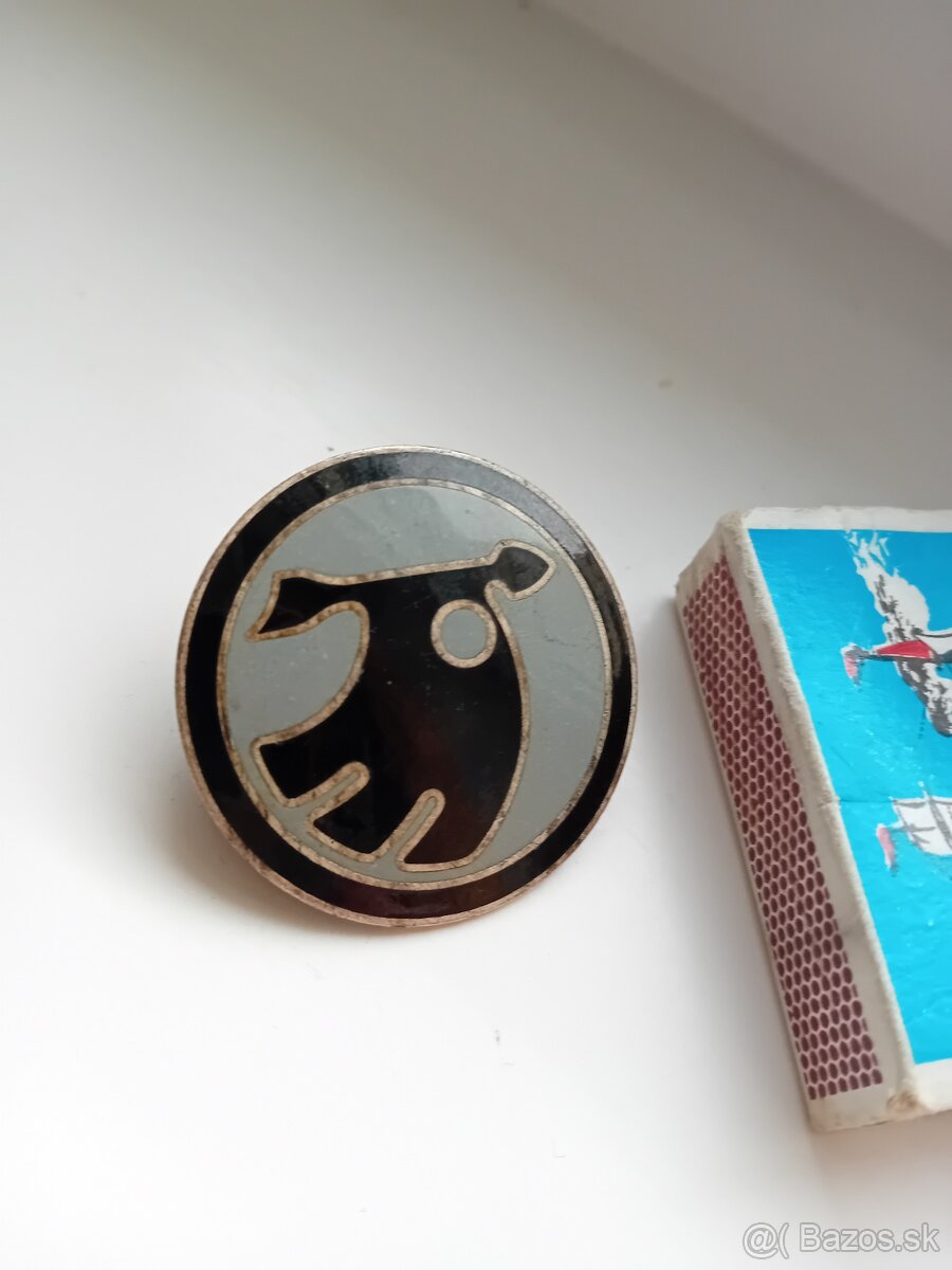 Znak škoda smaltovaný