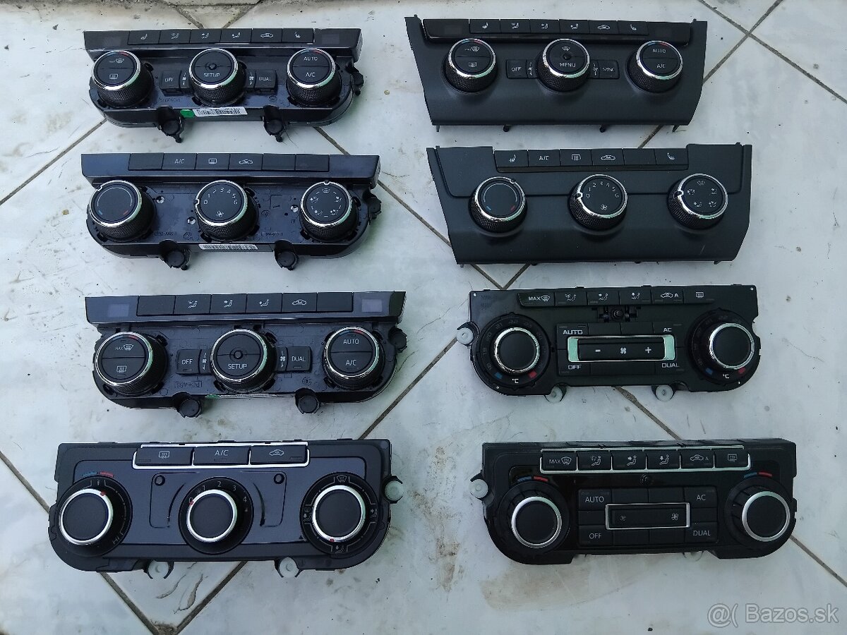 Ovládanie klimatizácie Škoda Octavia II /III ,VW