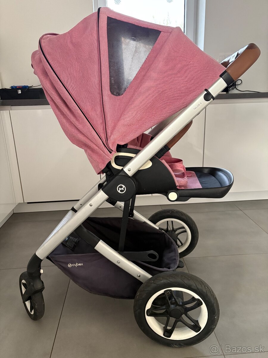 cybex talos s lux magnolia pink