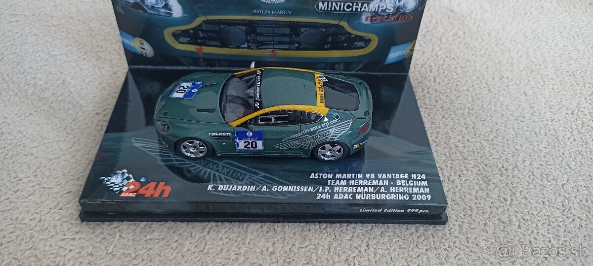 Predám model Aston Martin V8 Vantage N24 1:43 Minichamps