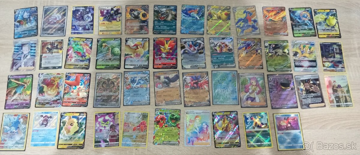 Predám celú moju zbierku pokémon kariet