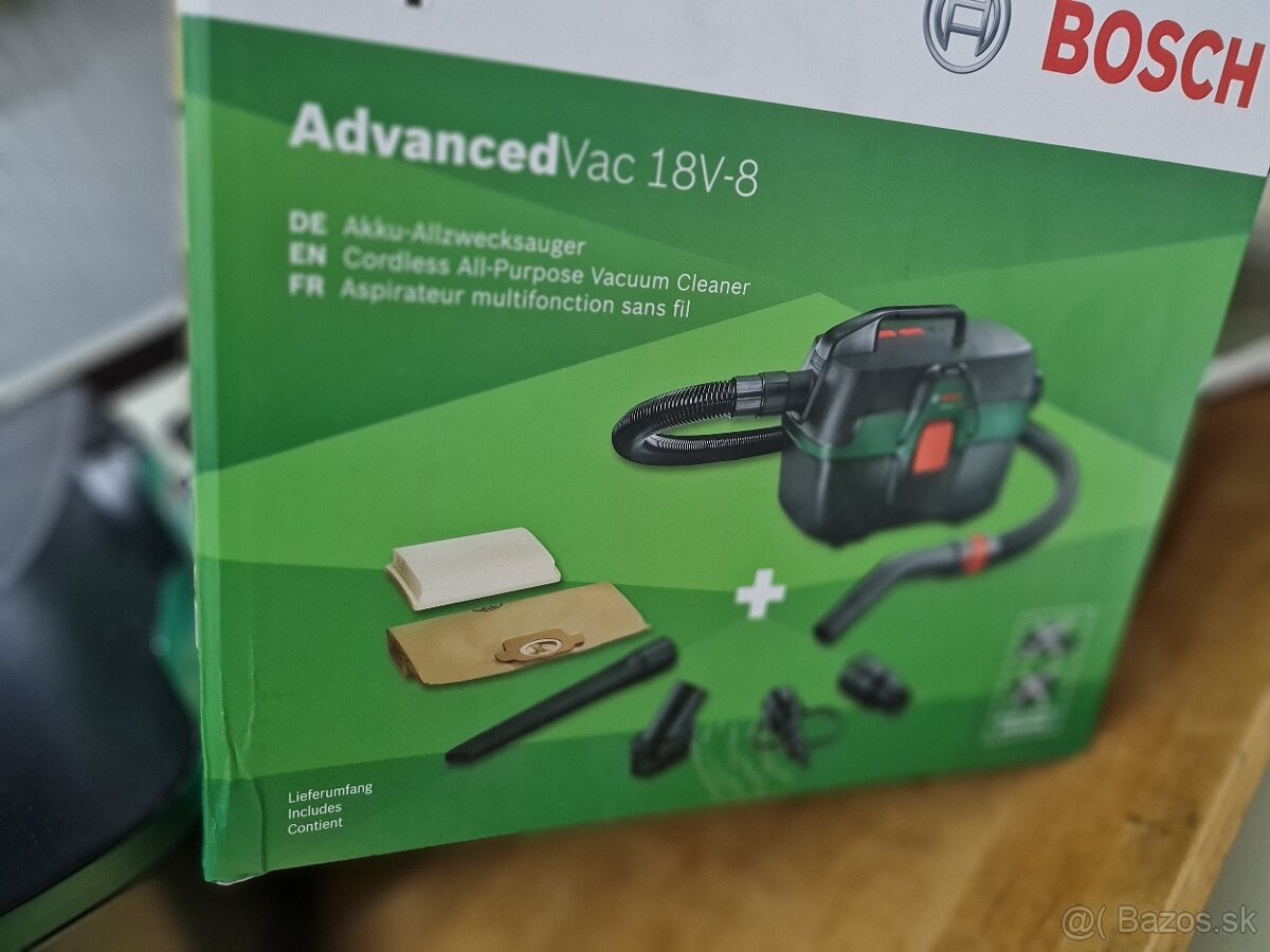 Bosch AdvancedVac 18V-8