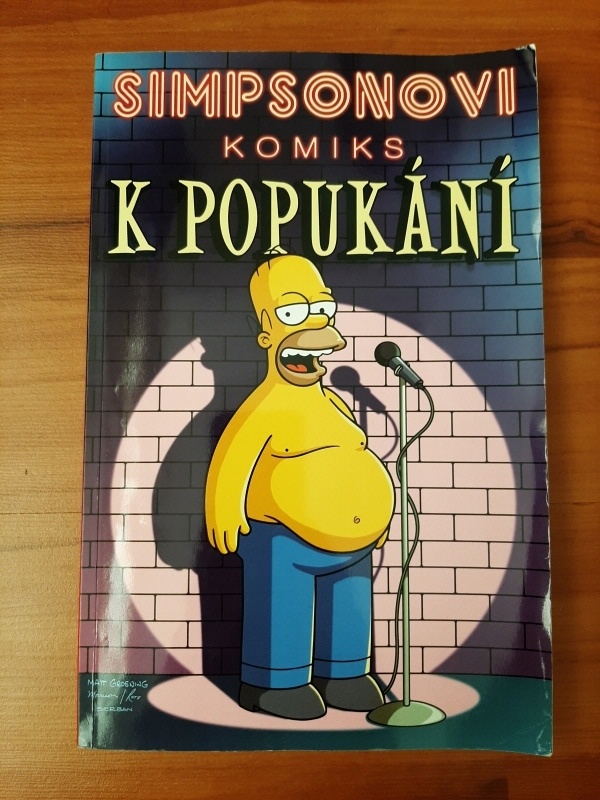 Komiks Simpsonovi k popukání