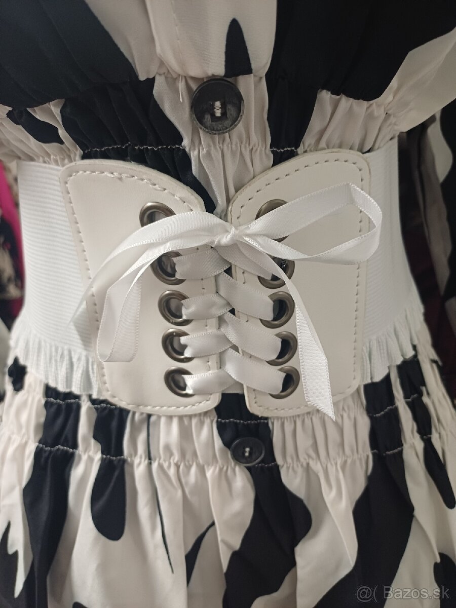 Biely elastický korzetový opasok – nový