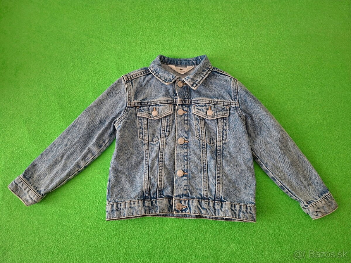 Riflová bunda 116 (5-6 rokov)