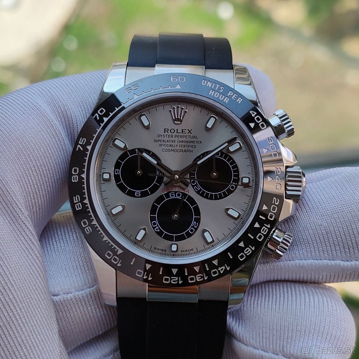 Rolex Daytona Silver