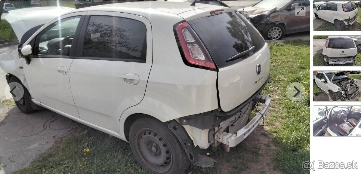 PREDÁM MOTOR 199A9000 FIAT PUNTO EVO 1.3 JTD 2013 DVERE