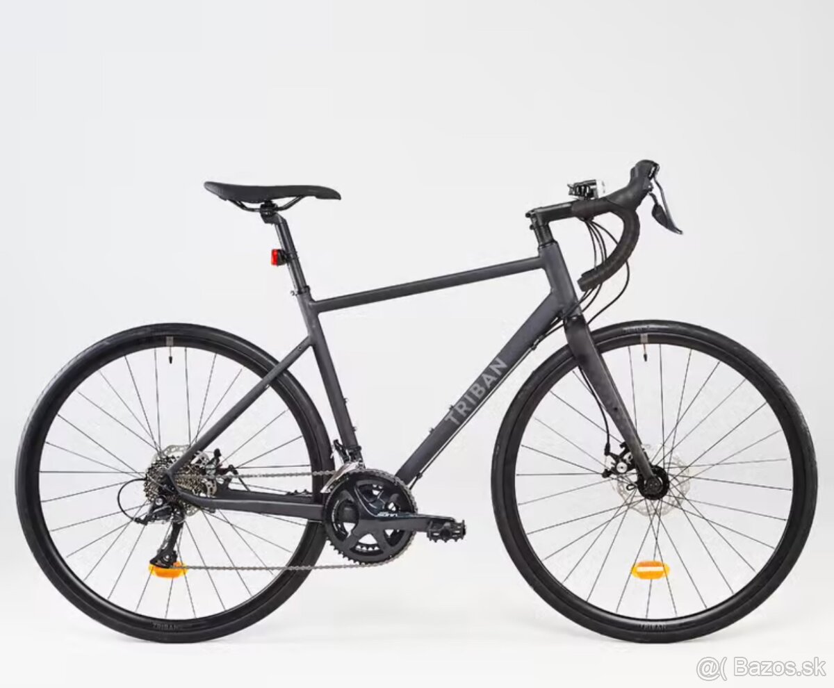 Cestný bicykel Triban RC500 čierny