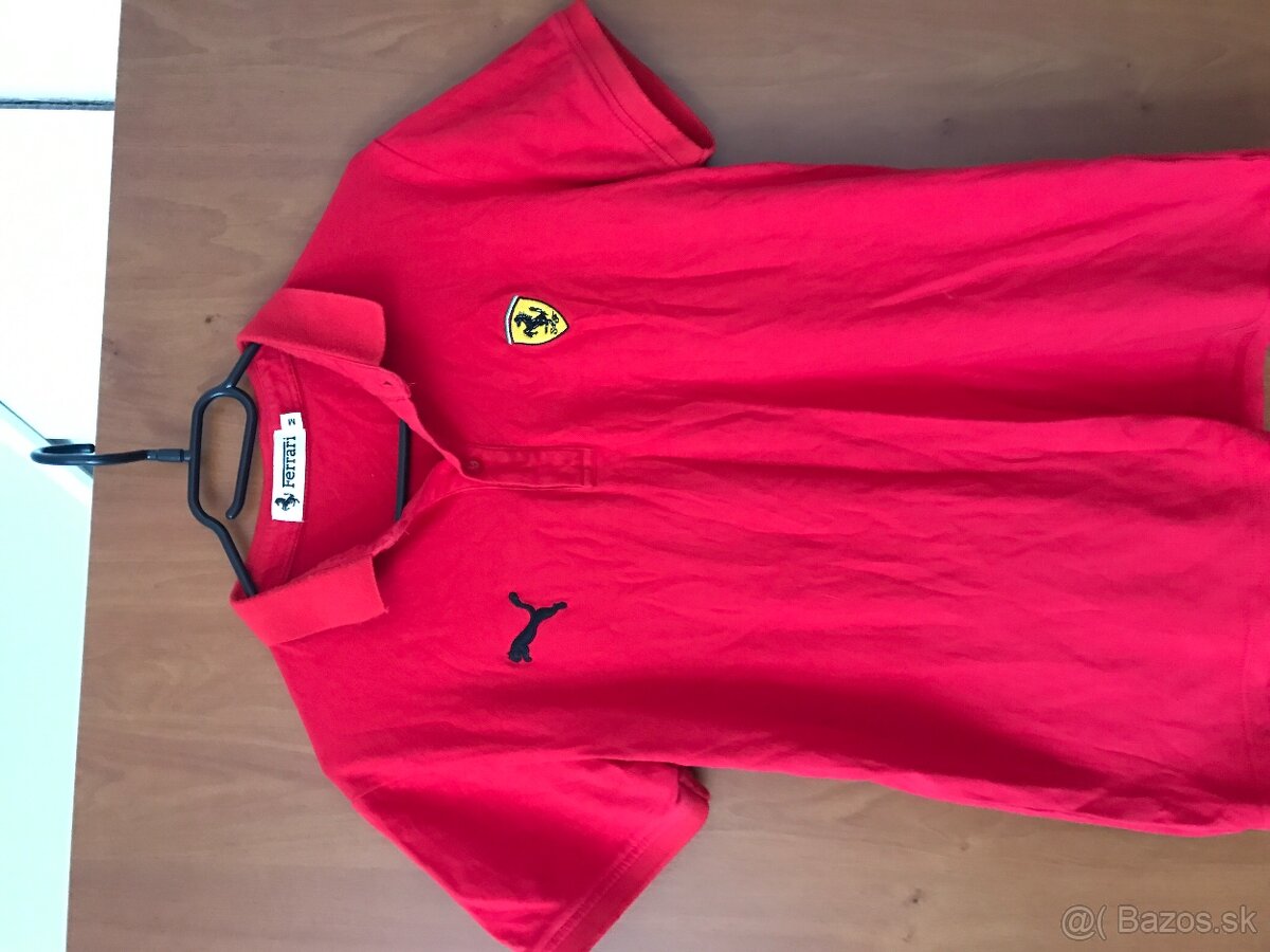 PUMA/FERRARI originál Red damske tricko S/M