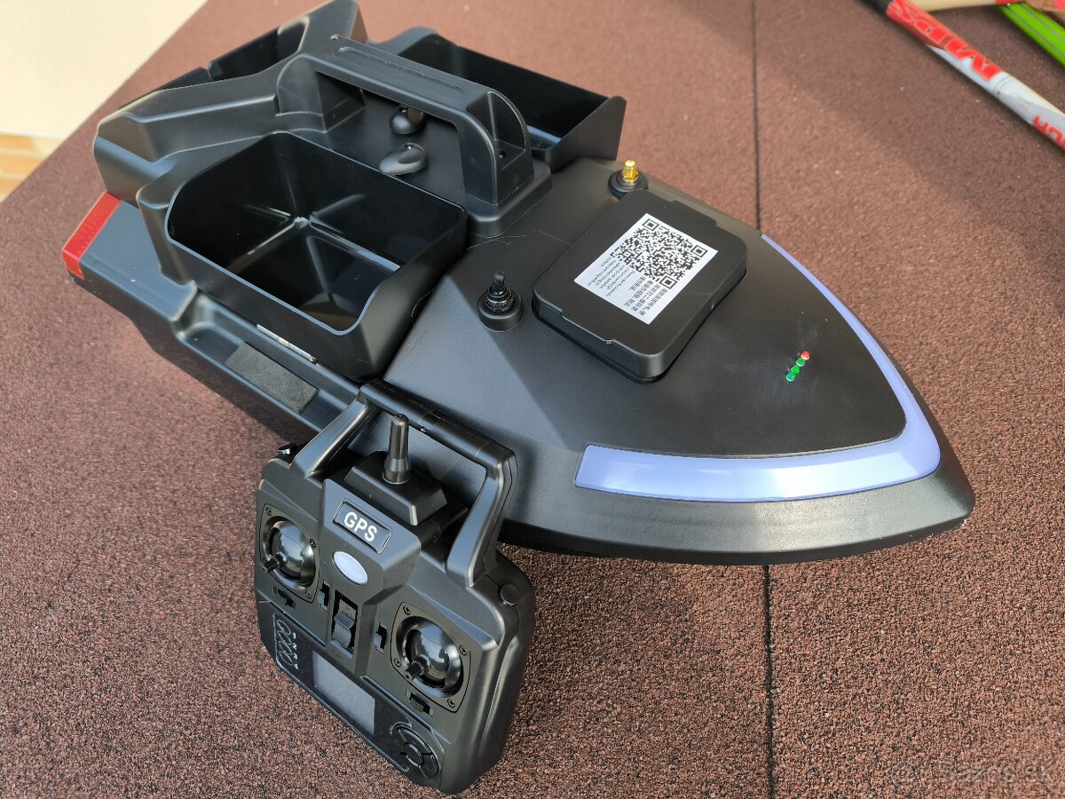 GPS Zavážacia loďka na ryby 12.000mAh