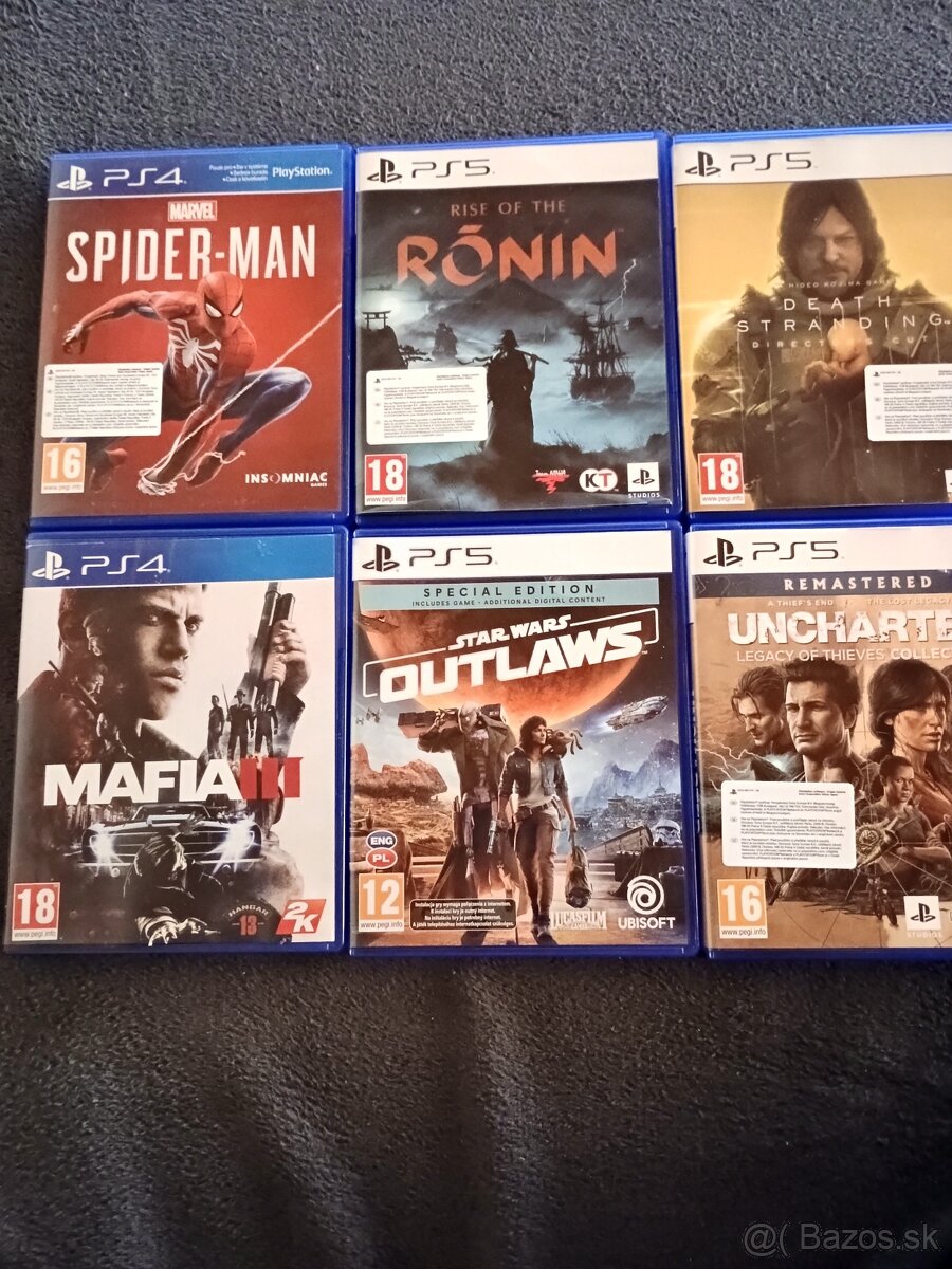 Hry na PS 4 a PS 5