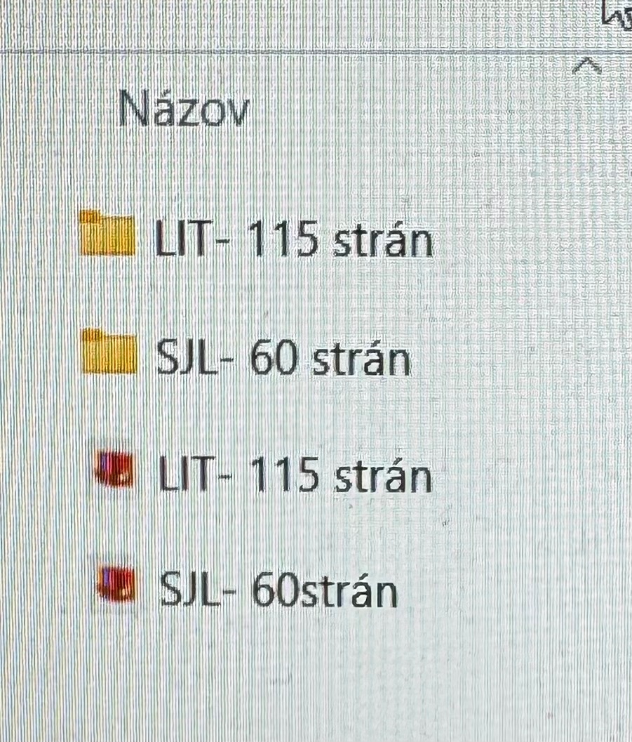 Maturita SJL