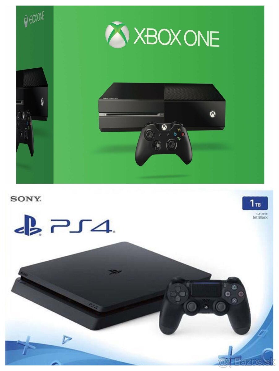KUPIM XBOX ONE ALEBO PS4