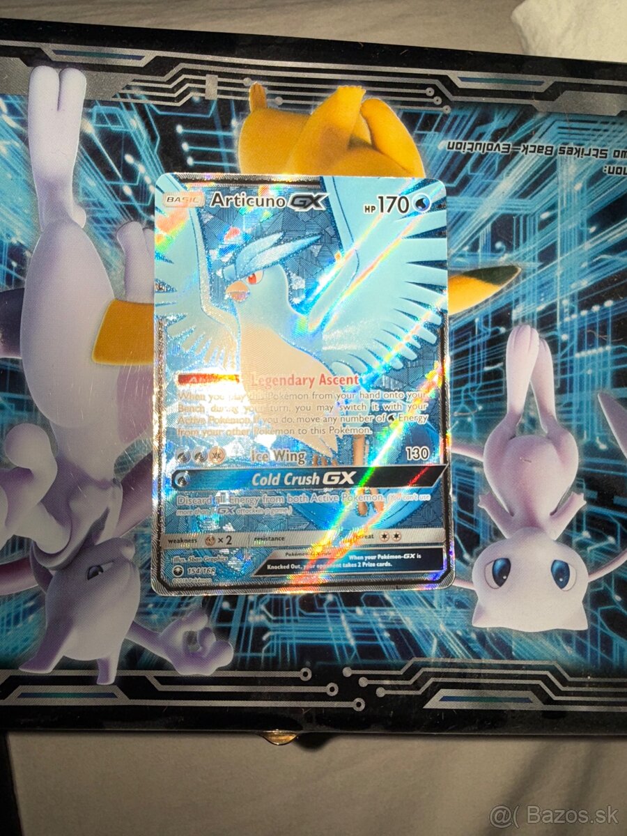 Pokemon karty Articuno GX