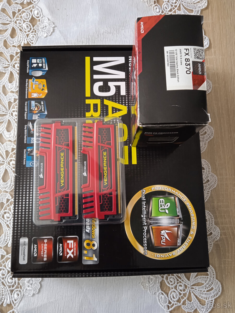 SET ASUS M5A97 R2.0 FX 8370 8GB RAM