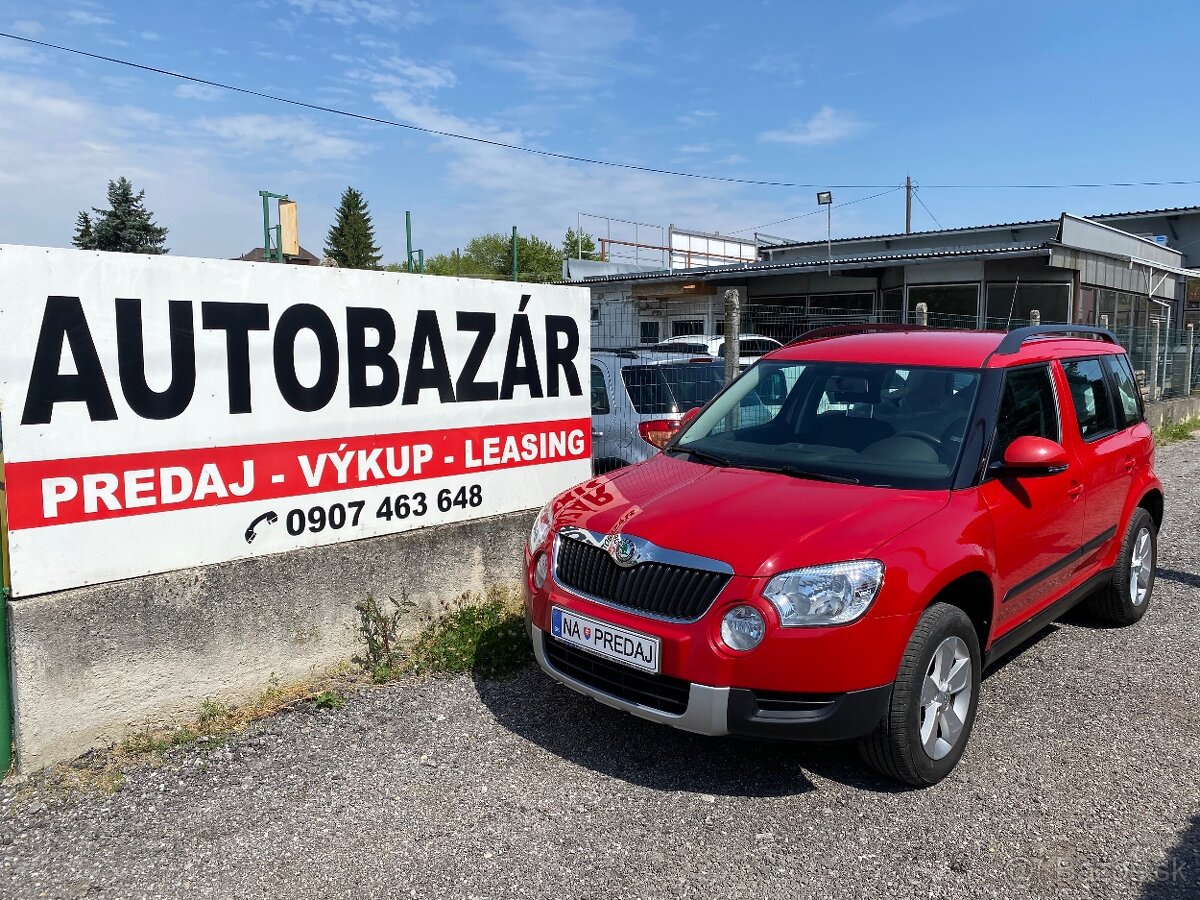 Škoda Yeti 1.4TSi 90kw