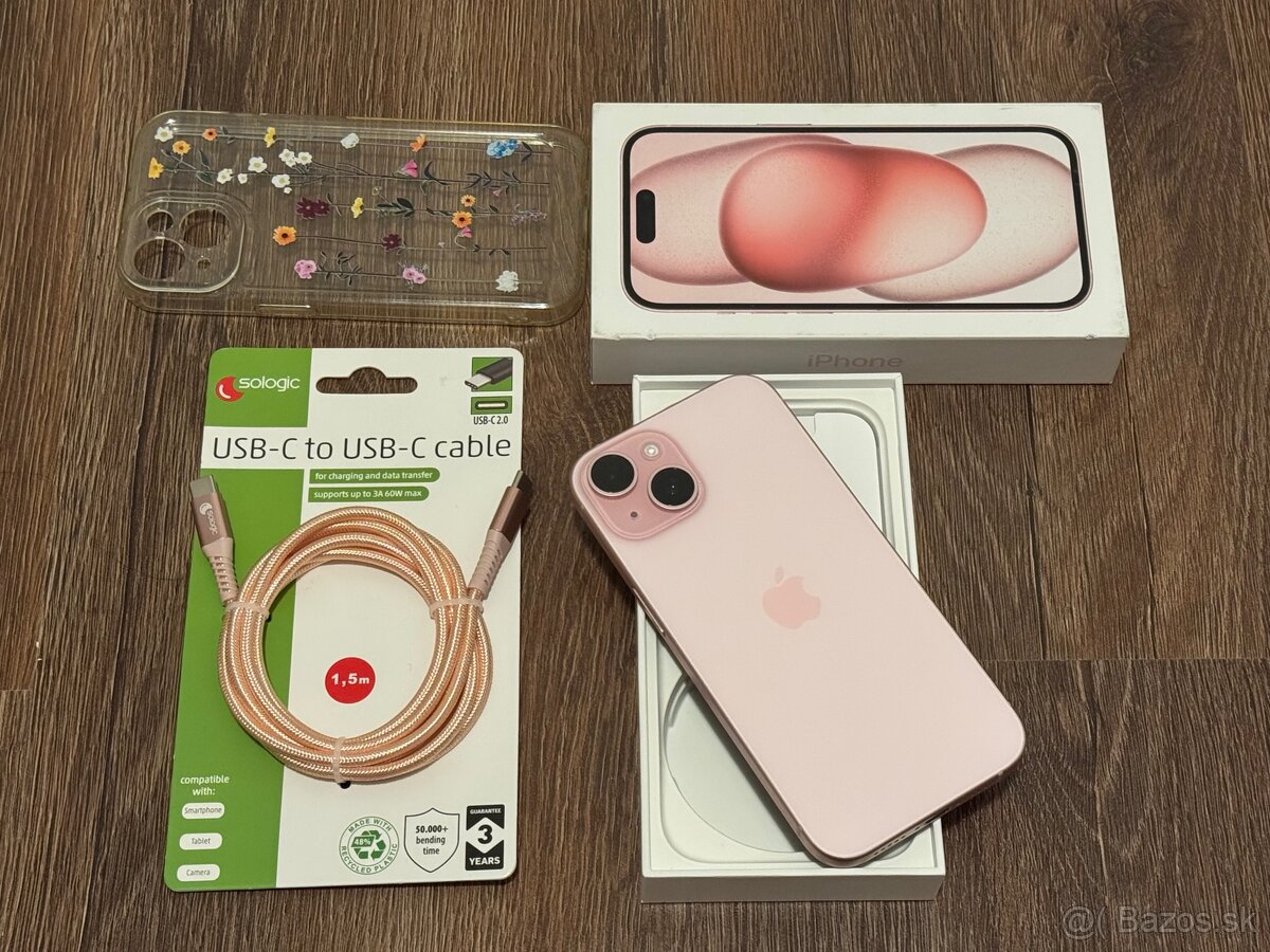 IPhone 15 128GB Pink