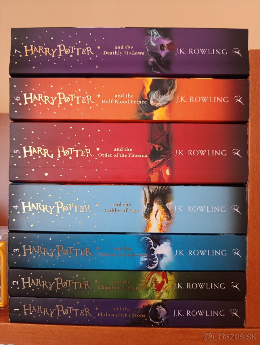REZERVOVANÉ Séria Harry Potter v angličtine - paperback